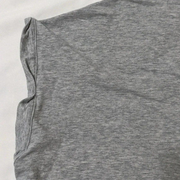 Calvin Klein Performance Sleeveless Boxy Crop Top, Color Gray Size L - Picture 10 of 14